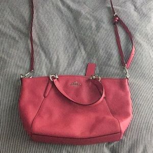 Coach Pebbled leather small Kelsey satchel